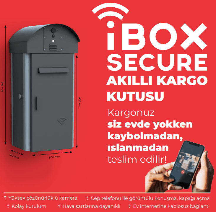 iBOX Secure Akıllı Posta Kutusu
