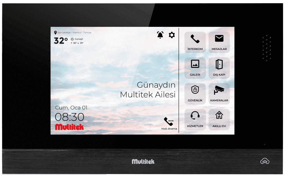 VIP102 IP Daire Monitörü