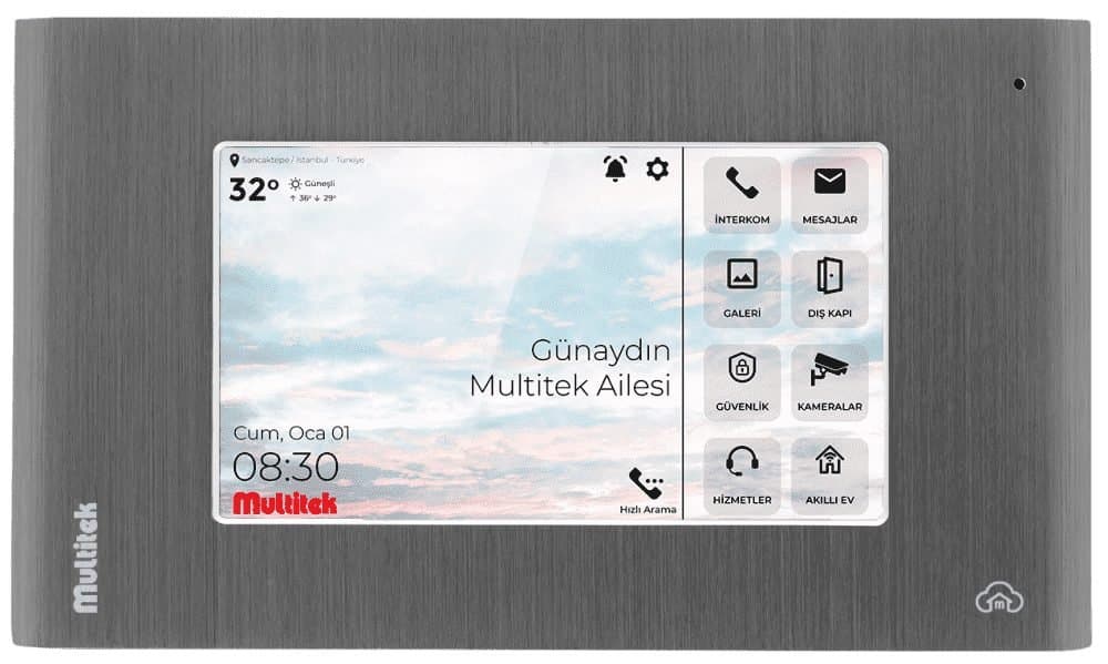 VIP72 IP Daire Monitörü