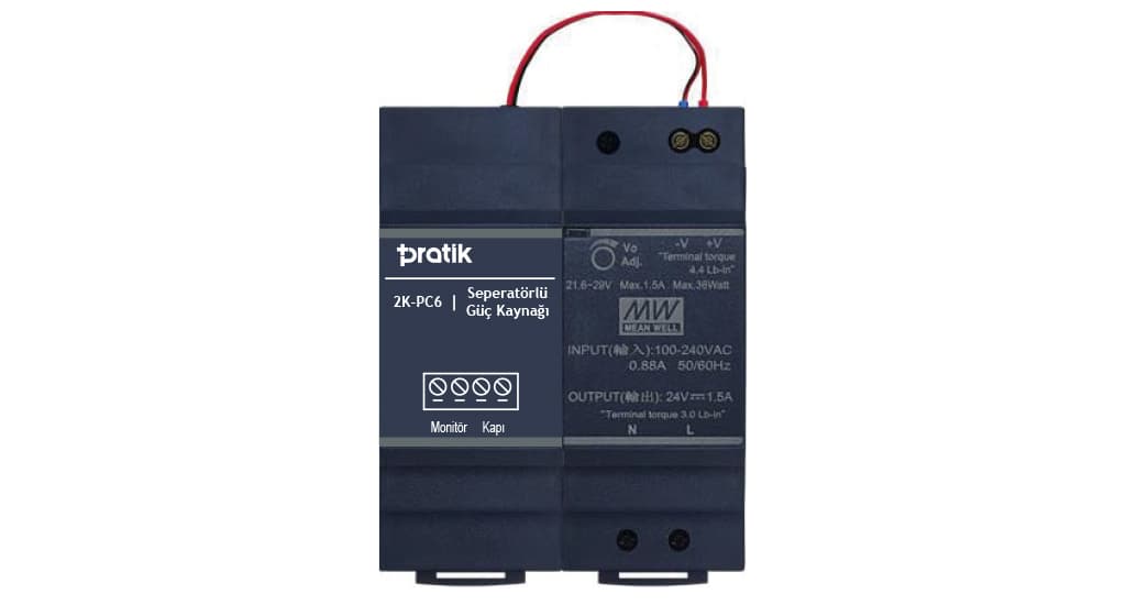 Pratik Plus 2K-PC6 Seperatörlü Güç Kaynağı
