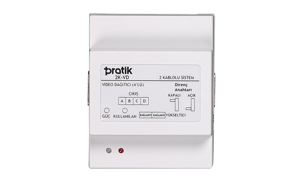 Pratik Plus 2K-VD 4 Çıkışlı Video Dağıtıcı