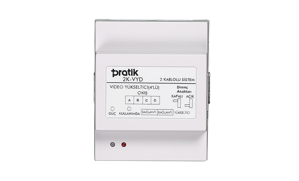 Pratik Plus 2K-VYD Video Yükseltici ve Dağıtıcı